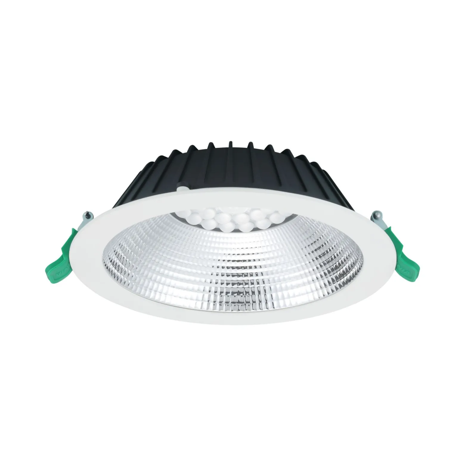 Sylvania LED Downlight Insaver Slim Aluminium Vit 2050lm 70D - 840 Kallvit | Utskärning 205mm - IP44