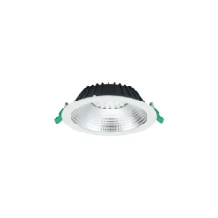 Sylvania LED Downlight Insaver Slim Aluminium Vit 2050lm 70D - 840 Kallvit | Utskärning 205mm - IP44