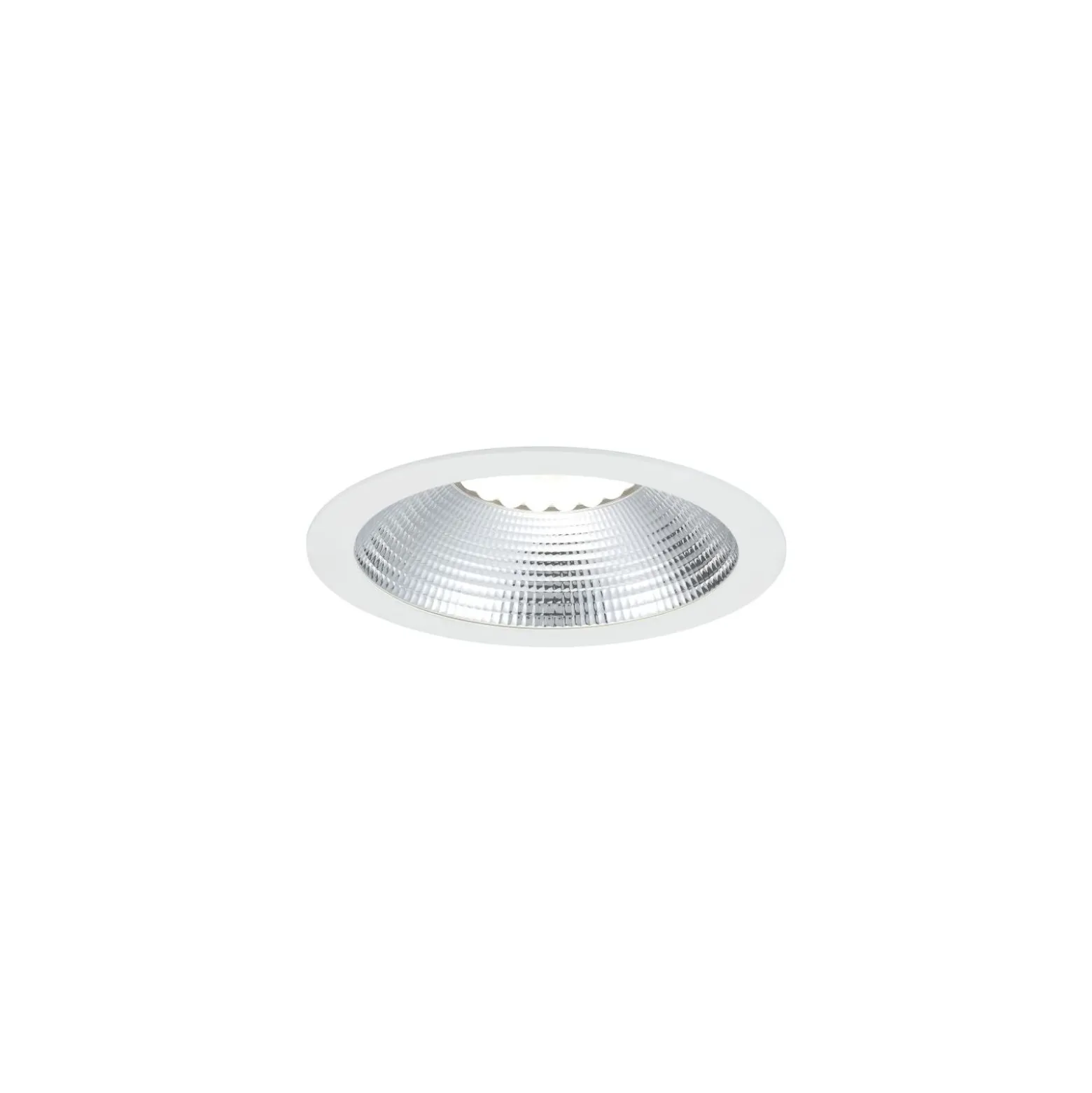 Sylvania LED Downlight Insaver Slim Aluminium Vit 1950lm 70D - 830 Varm Vit | Utskärning 205mm - IP44