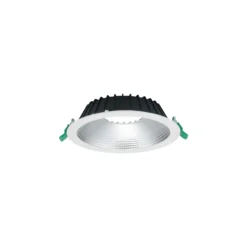 Sylvania LED Downlight Insaver Slim Aluminium Vit 2500lm 70D - 840 Kallvit | Utskärning 225mm - IP44