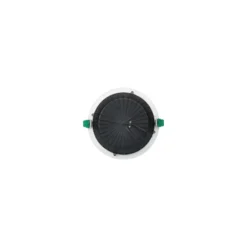 Sylvania LED Downlight Insaver Slim 225 Aluminium Vit 41W 4800lm 70D - 830 Varm Vit | Utskärning 225mm - IP44 - Dimbar