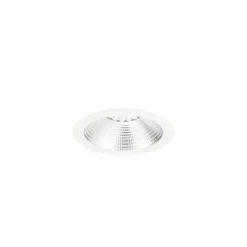 Sylvania LED Downlight Insaver Slim 175 Aluminium Vit 13W 1700lm 70D - 840 Kallvit | Utskärning 175mm - IP44 - Dimbar