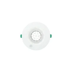 Sylvania LED Downlight Insaver Slim Aluminium Vit 13W 1200lm 70D - 840 Kallvit | Utskärning 175mm - IP44 - UGR <19 - Rörelsesensor