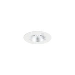 Sylvania LED Downlight Insaver Slim Aluminium Vit 13W 1200lm 70D - 840 Kallvit | Utskärning 175mm - IP44 - UGR <19 - Rörelsesensor
