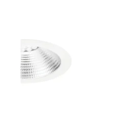 Sylvania LED Downlight Insaver Slim Aluminium Vit 13W 1650lm 70D - 830 Varm Vit | Utskärning 175mm - IP44 - UGR <19