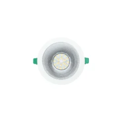 Sylvania LED Downlight Insaver Slim Aluminium Vit 13W 1700lm 70D - 840 Kallvit | Utskärning 175mm - IP44 - UGR <19