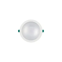 Sylvania LED Downlight Start 225 Aluminium Vit 23W 2350lm 77D - 830 Varm Vit | Utskärning 225mm - IP54