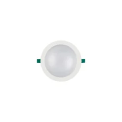 Sylvania LED Downlight Start 205 Aluminium Vit 20W 2100lm 74D - 830 Varm Vit | Utskärning 205mm - IP54 - Dimbar
