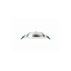 Sylvania LED Downlight Start 205 Aluminium Vit 20W 2100lm 74D - 830 Varm Vit | Utskärning 205mm - IP54 - Dimbar