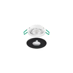 Sylvania LED Spot Start HO PIR Aluminium Svart 10W 1050lm 50D - 827-830-840 CCT | Utskärning 68mm - IP65 - Sensor