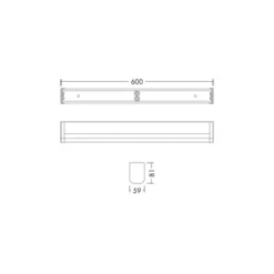 THORNeco LED Armatur ELSA VARIOFLEX Aluminium Vit 12W 1200lm - 930-935-940 CCT | Bästa Färgåtergivning & Microwave Sensor