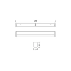 THORNeco LED Armatur ELSA VARIOFLEX Aluminium Vit 12W 1200lm - 930-935-940 CCT | Bästa Färgåtergivning