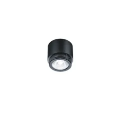 THORNeco LED Spot LILY Svart 6W 600lm 38D - 940 Kallvit | 82mm - Utskärning 68mm - IP44 - Bästa färgåtergivning - Dimbar
