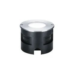 THORNeco LED Spot ROSY INGROUND Glas Svart 6W 350lm - 830 Varm Vit | Utskärning 130mm - IP67
