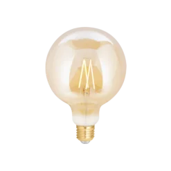 WiZ Smart LED E27 Globe Filament Ambar 125mm 6.5W 720lm - 820-845 Justerbar Vit | Dimbar - Ersättare 50W