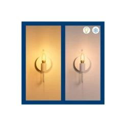 WiZ Smart LED E14 Kronljus Filament Guld 5W 370lm | Bästa Färgåtergivning - Dimbar - Ersättare 25W