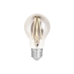 WiZ Smart LED E27 Päron Filament Smoke 6.5W 400lm - 820-850 Justerbar Vit | Dimbar - Ersättare 35W