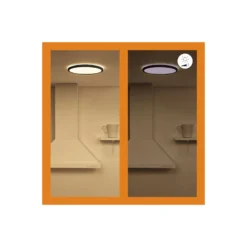 WiZ Smart LED Taklampa SuperSlim Svart 16W 1300lm - 927-965 Justerbar Vit | IP20 - Bästa Färgåtergivning - Wifi Dimbar